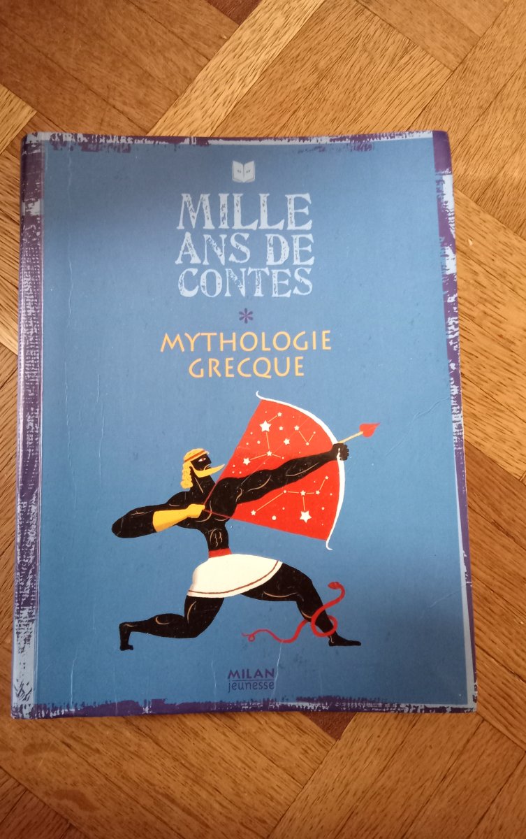 Illustration de Livre mille ans de contes mythologie grecque