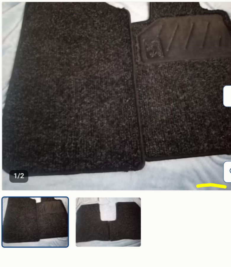 Illustration de Tapis sol voiture Peugeot