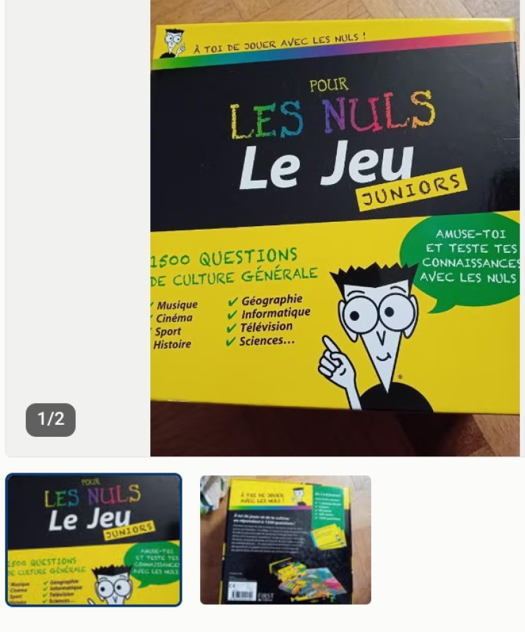 Illustration de Pour les nuls jeu juniors