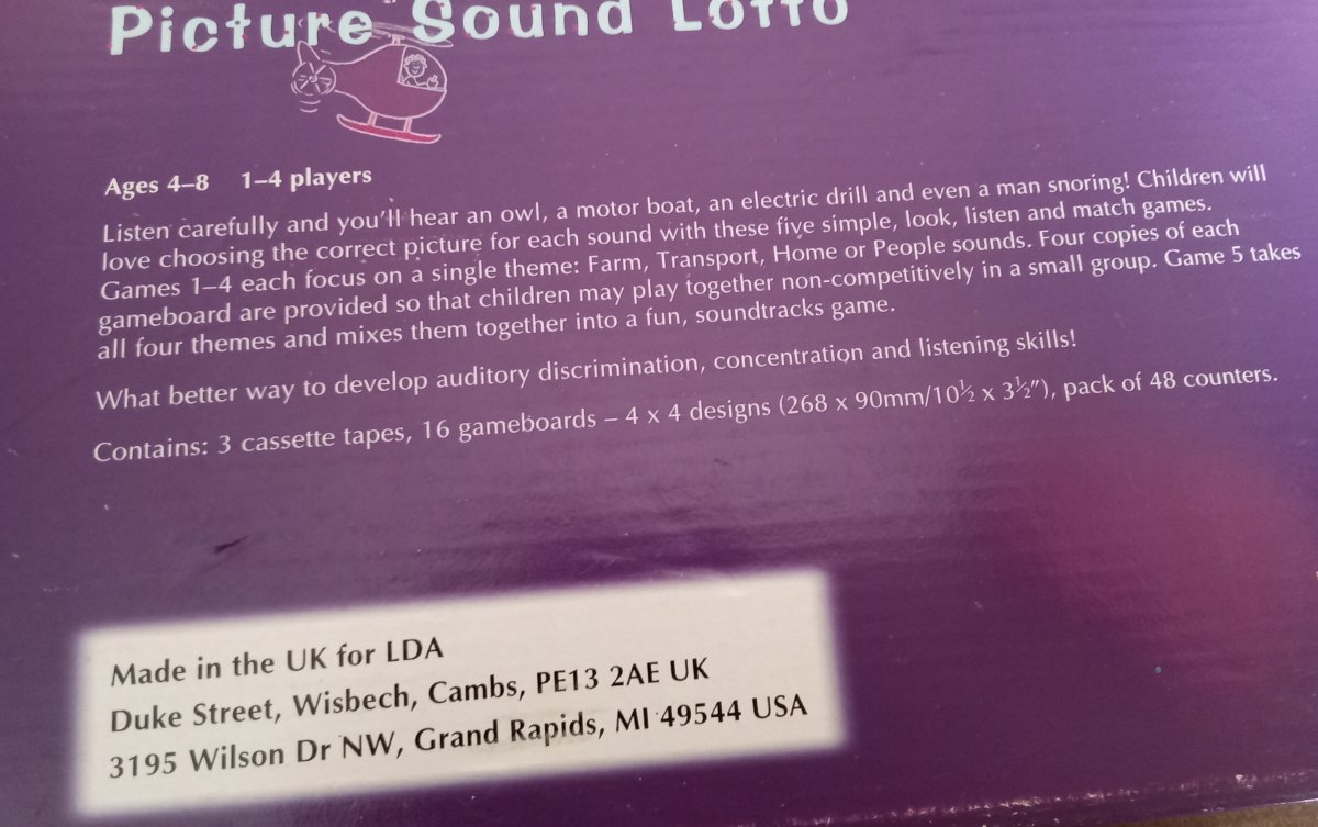 Illustration de Picture sound lotto
