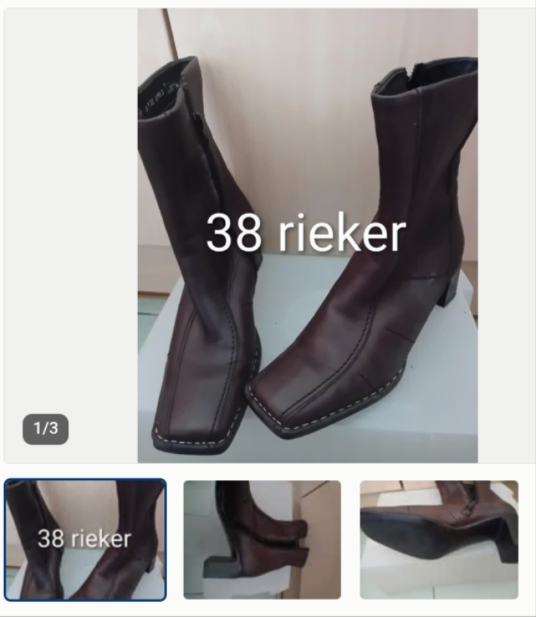 Illustration de Bottines en cuir pointure