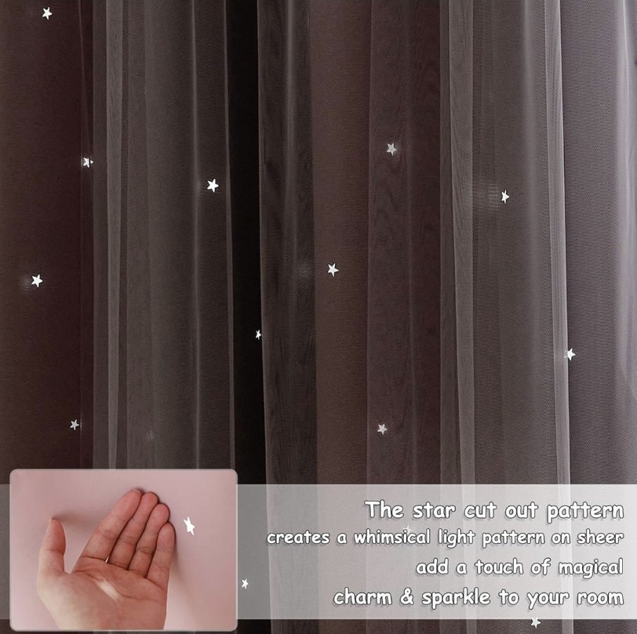 Illustration de Tentures pour chambre enfant