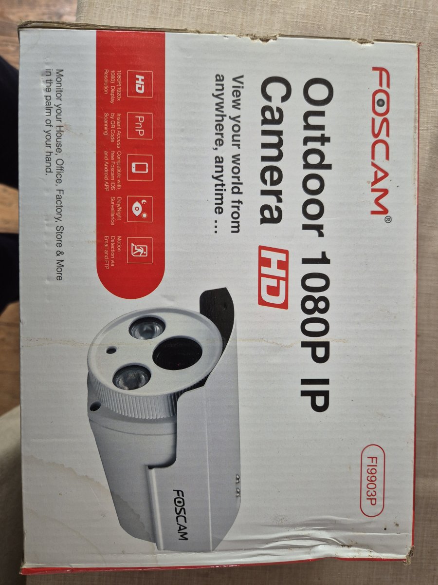 Image Camera IP extérieur.