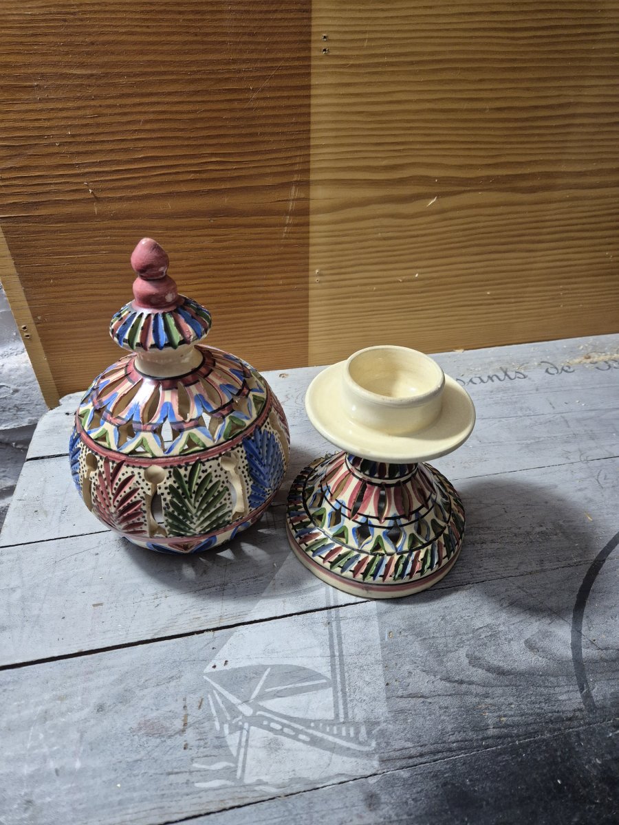 Illustration de Lampe photophore