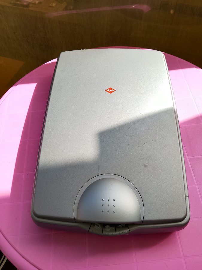 Illustration de Scanner Agfa Snapscan sans câbles , état inconnu. 