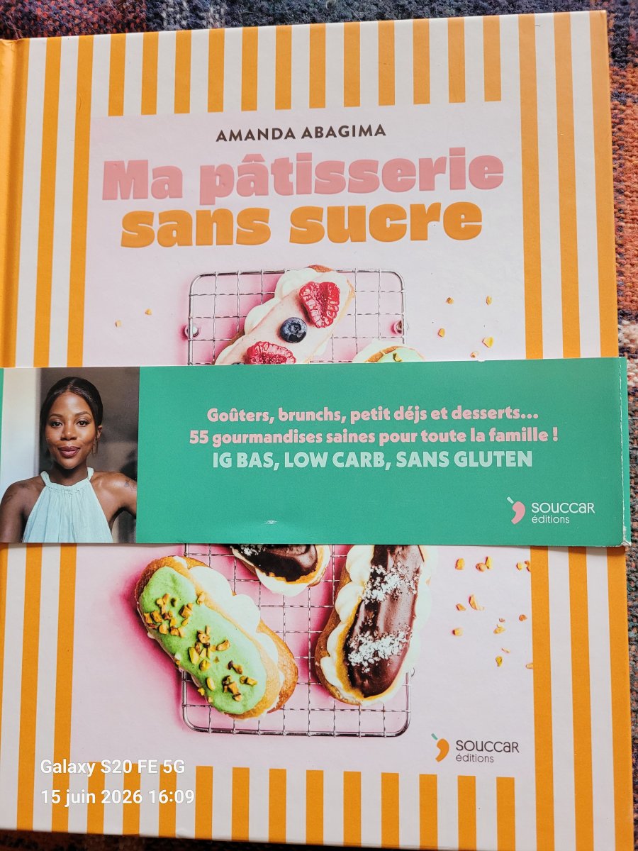 Illustration de Livre NEUF de recettes sans sucre