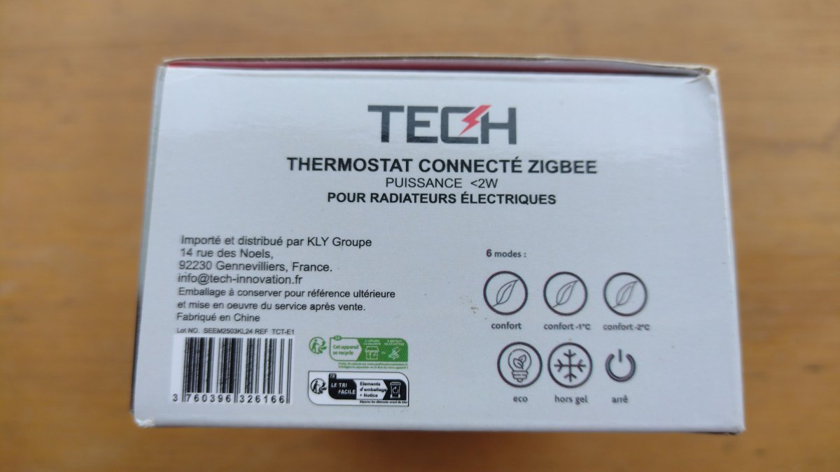 Illustration de Thermostat connecté pour radiateurs electriques
