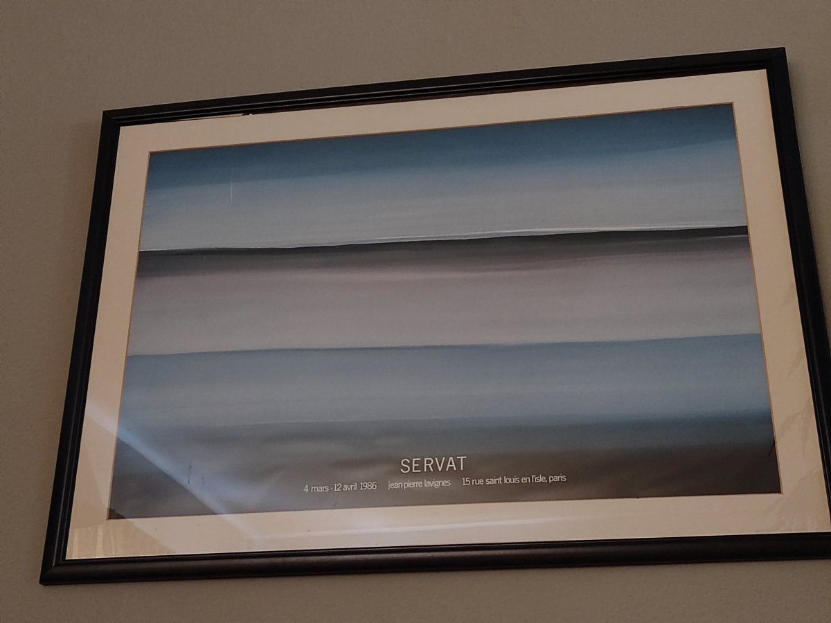 Illustration de Affiche Servat Paris 1986 105x85cm
