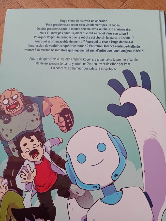 Illustration de BD roger et ses humains