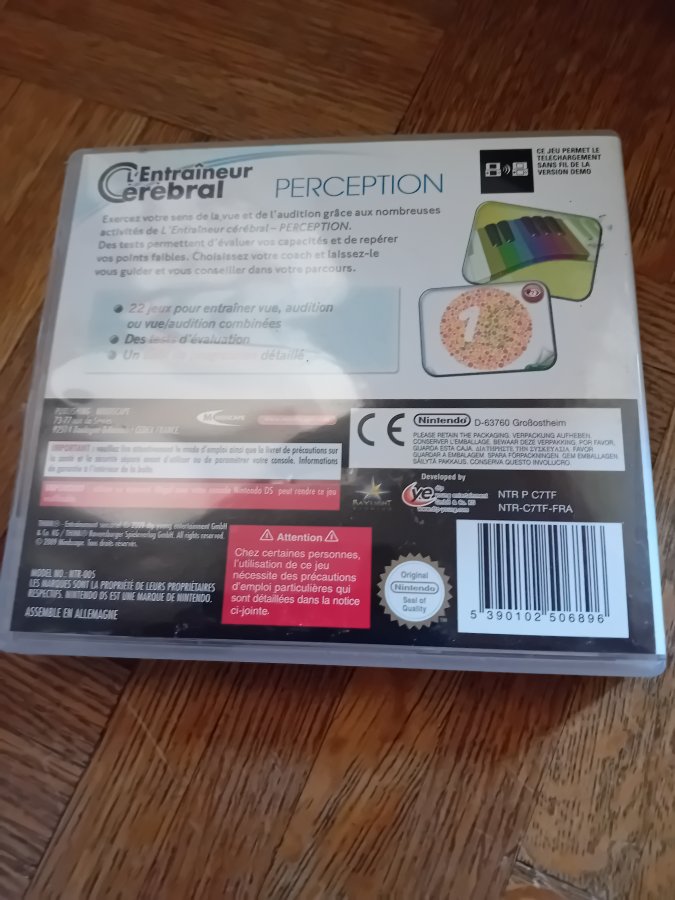 Illustration de Nintendo Ds entraineur cerebral