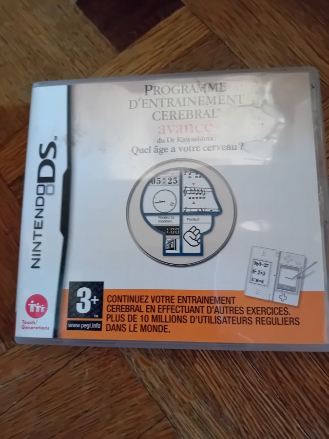 Illustration de Nintendo Ds entraineur cerebral