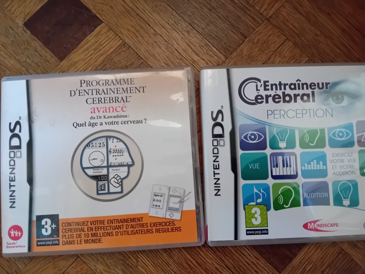 Illustration de Nintendo Ds entraineur cerebral