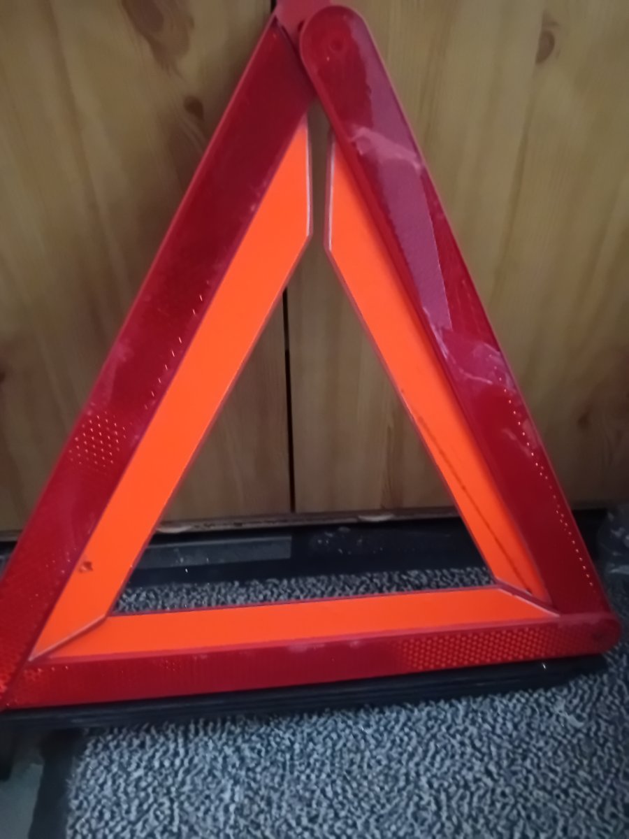 Illustration de Triangle de signalisation auto