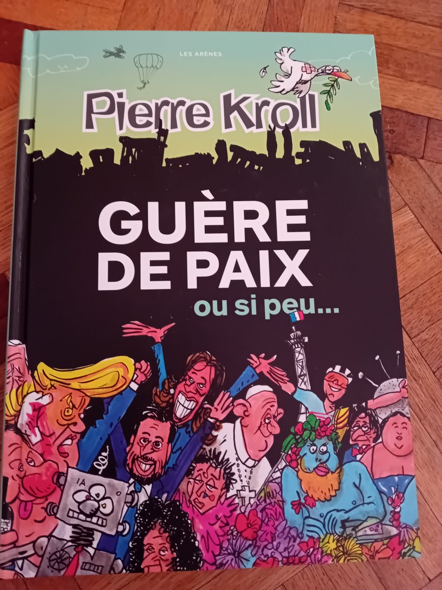 Illustration de BD guère de paix pierre kroll