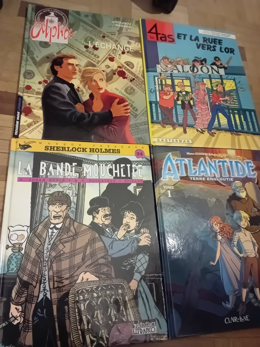Illustration de Bd diverses