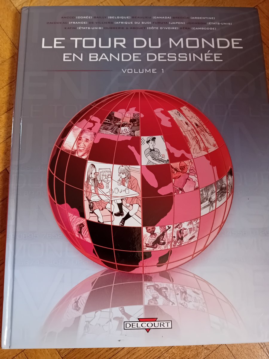 Illustration de Bd le tour du monde en bande dessinée