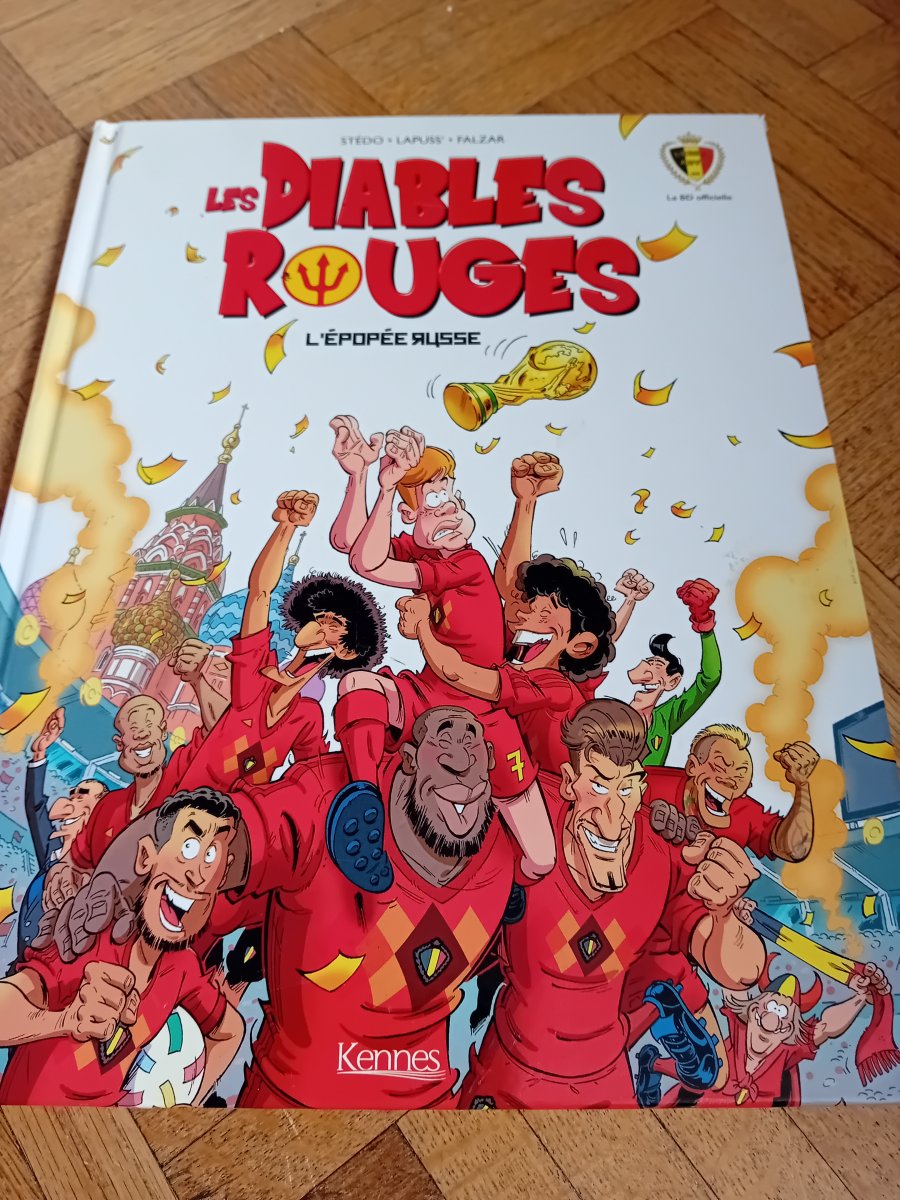 Illustration de Bd les diables rouges