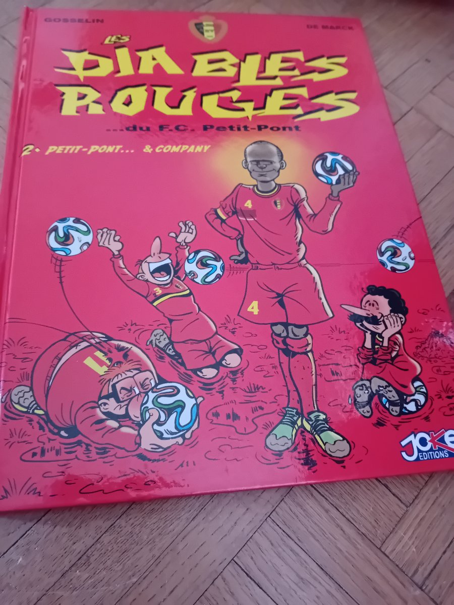 Illustration de Bd les diables rouges