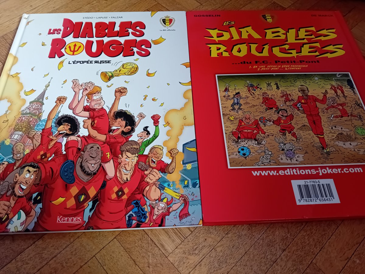 Illustration de Bd les diables rouges