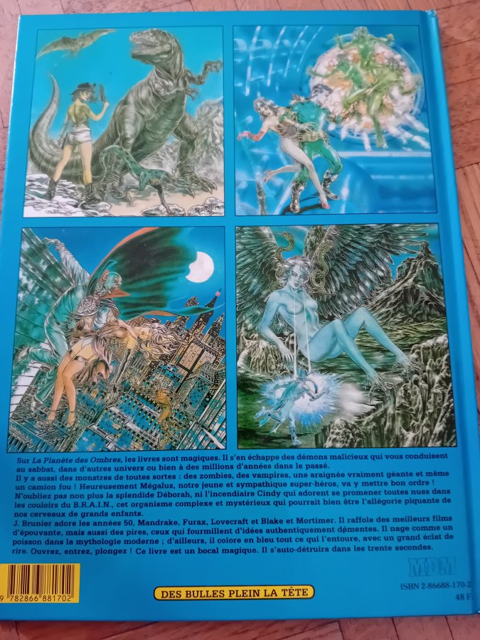 Illustration de Bd la planète des ombres