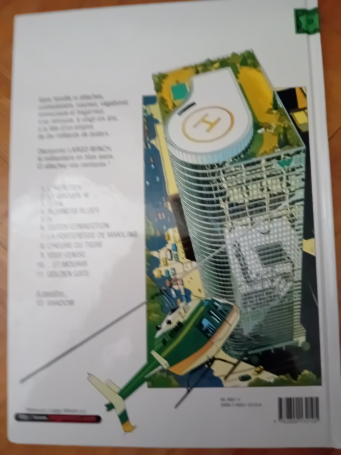 Illustration de Bd largo winch l héritier