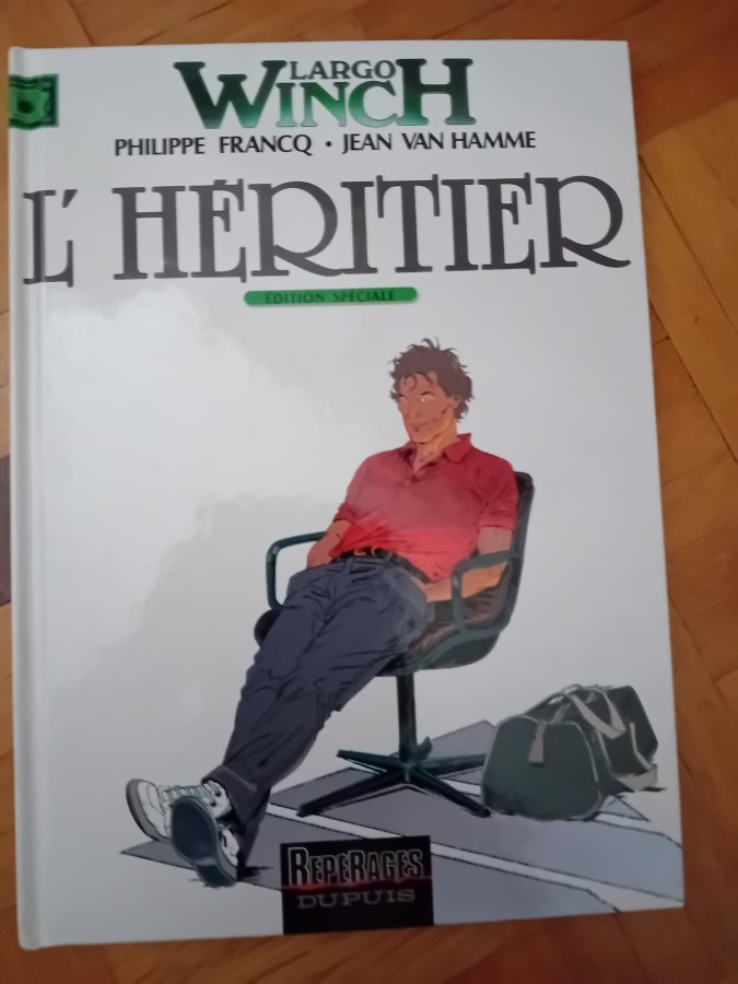 Illustration de Bd largo winch l héritier