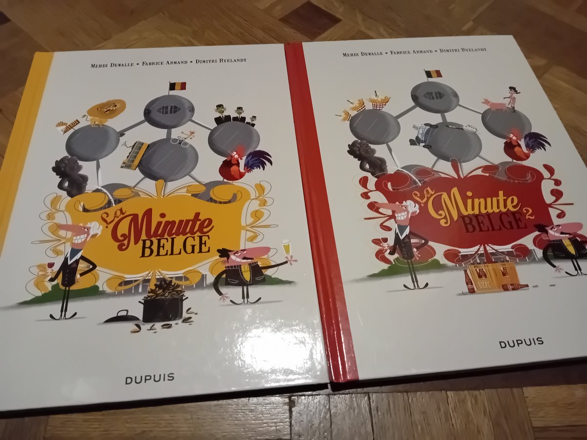Illustration de La minute belge 1 et 2