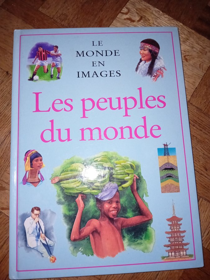 Illustration de Livre le monde en images