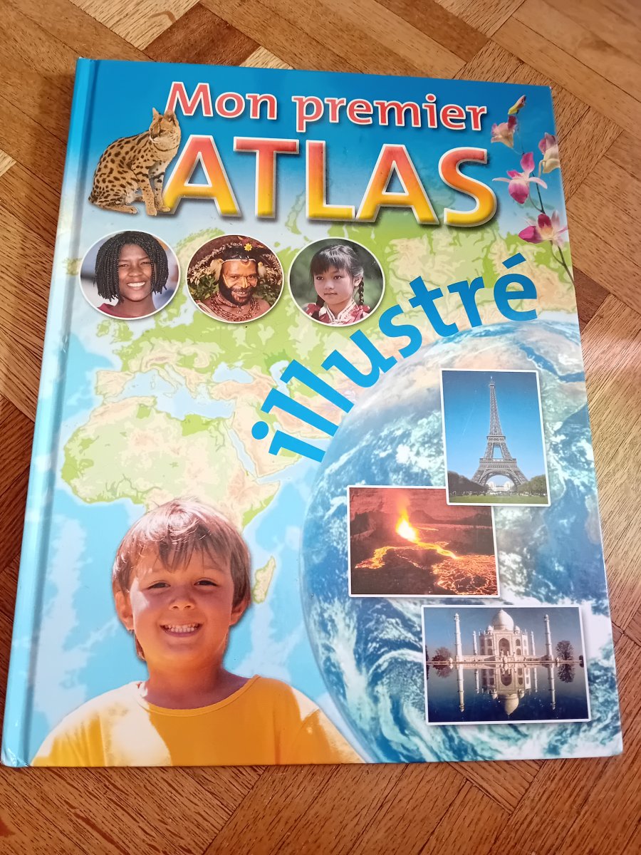 Illustration de Atlas pour enfants