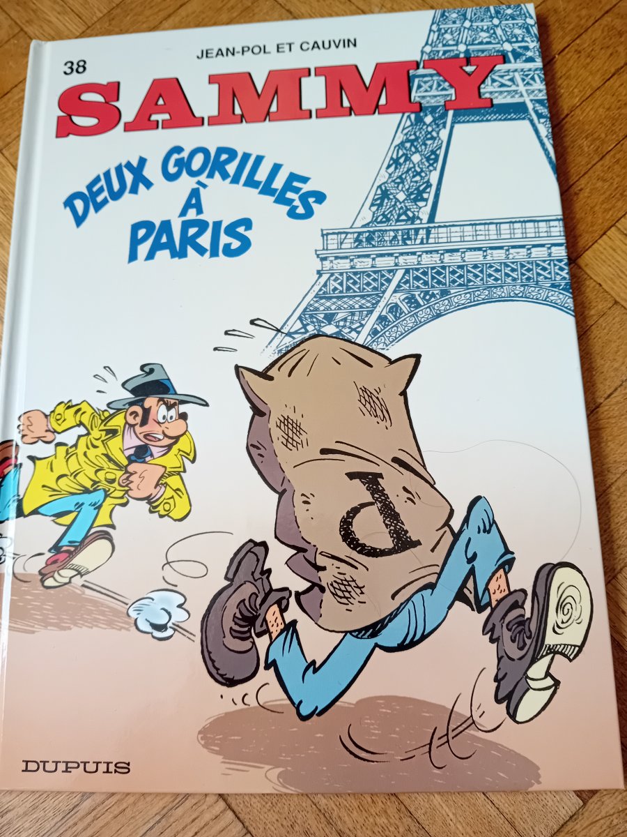 Image BD Sammy deux gorilles A paris