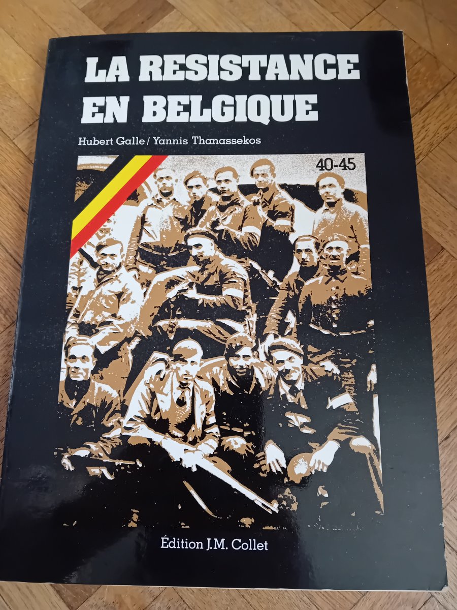 Image Livre la résistance en Belgique