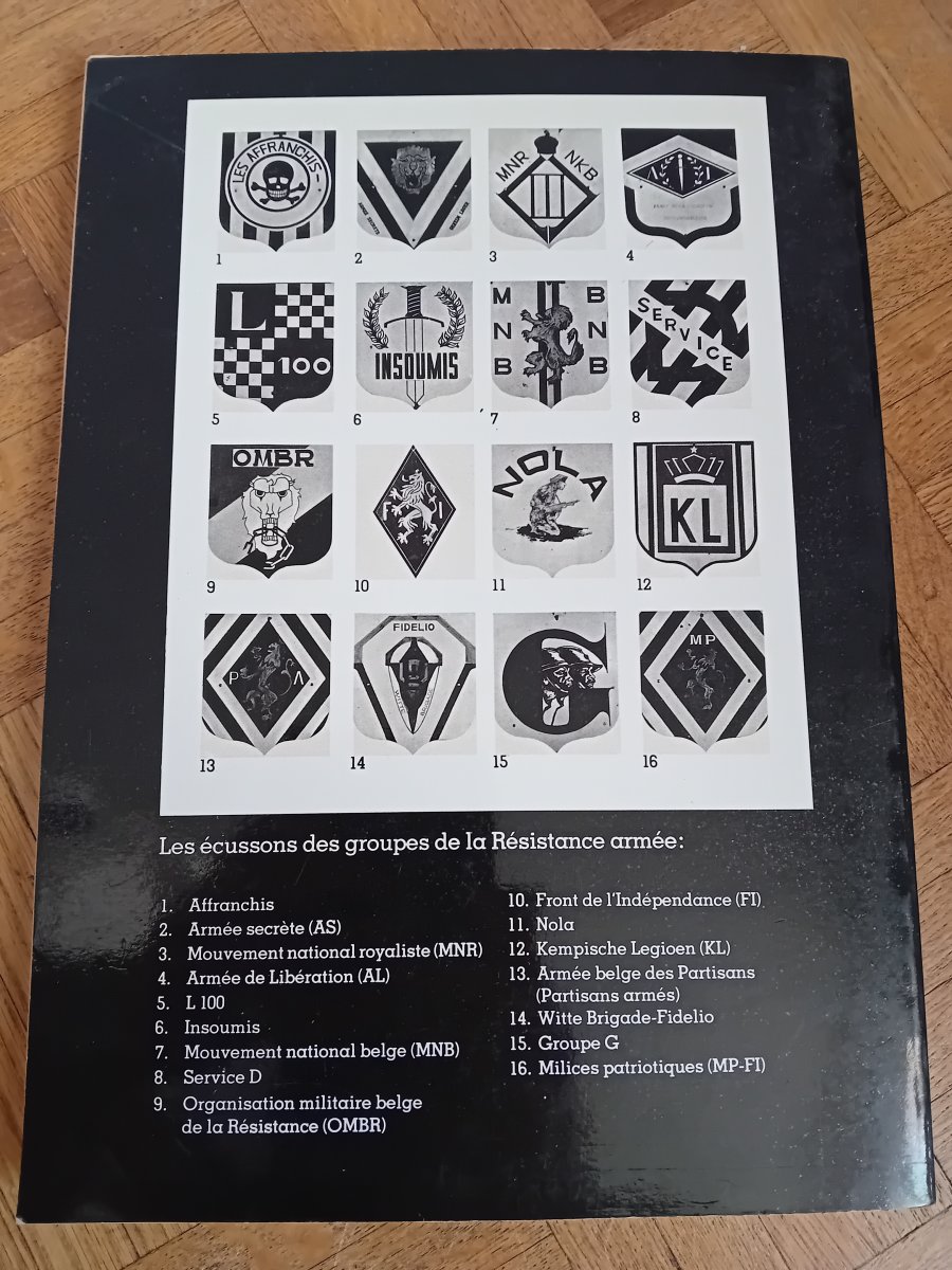 Illustration de Livre la résistance en Belgique