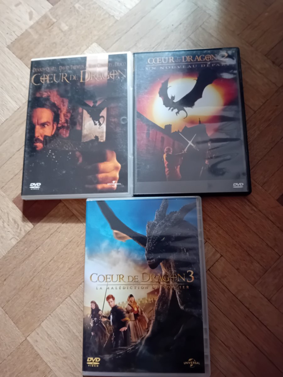 Illustration de Dvd coeur de dragon