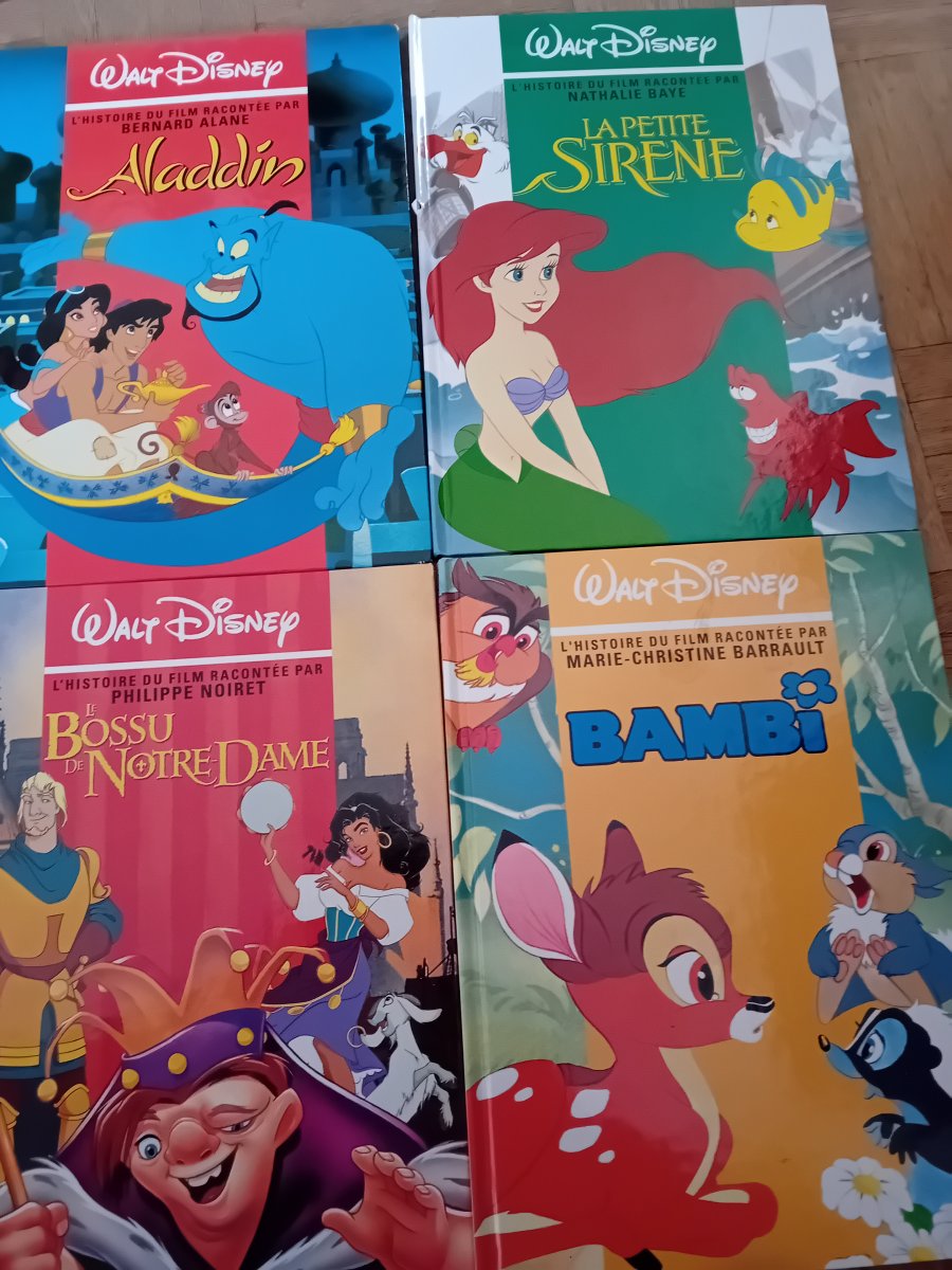 Illustration de Lot livre walt Disney