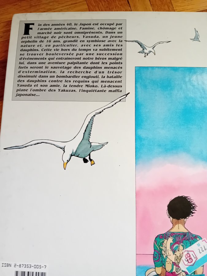 Illustration de BD yasuda le bombardier englouti