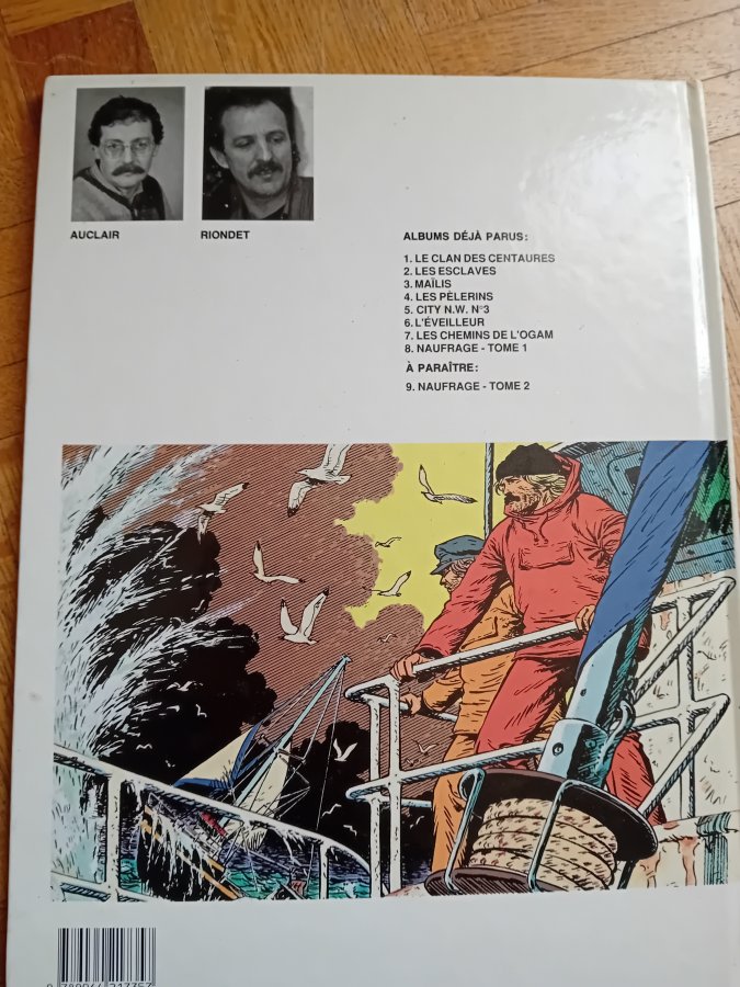 Illustration de Bd Simon du fleuve naufragé
