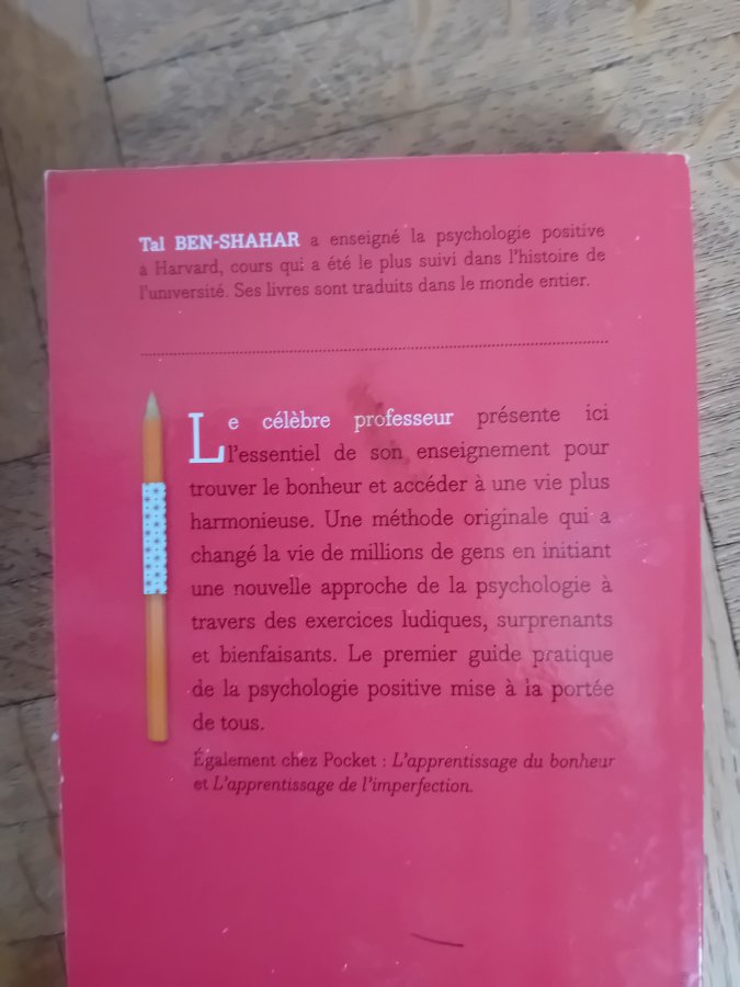 Illustration de Livre apprendre A être heureux