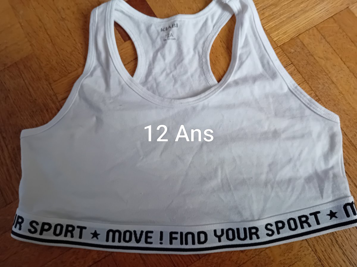 Illustration de Brassière de sport