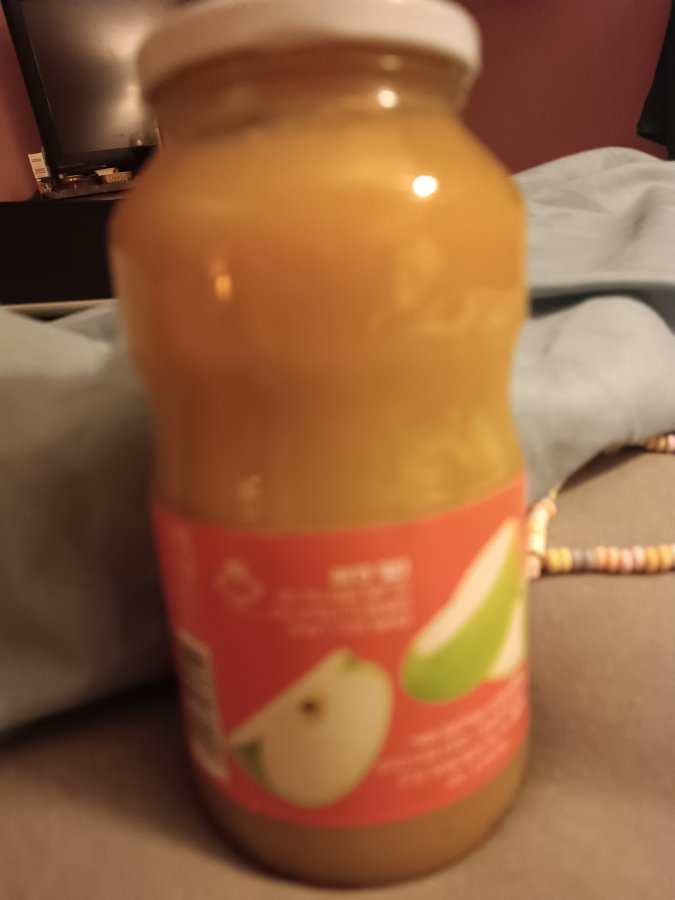 Illustration de Compote pommes bocal 720ml