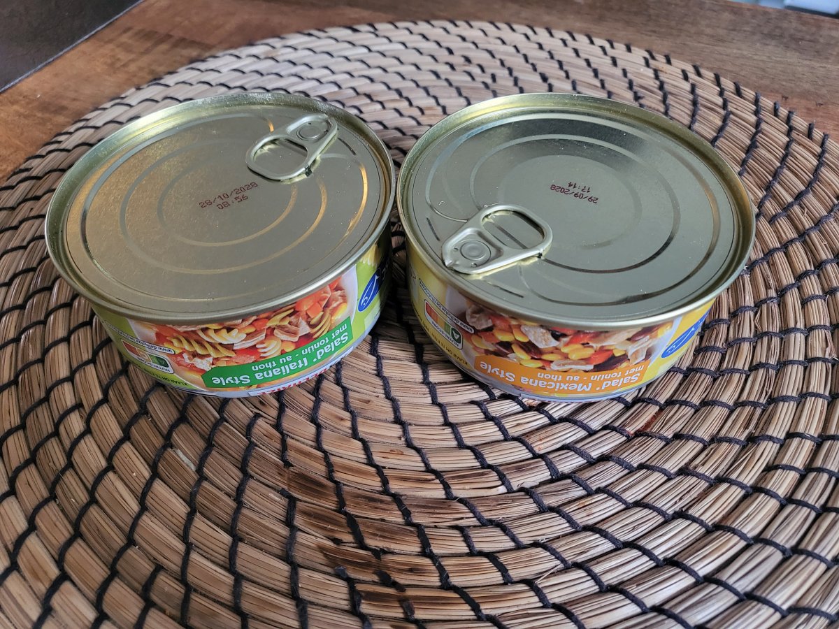 Image 2 salades Delhaize neuves