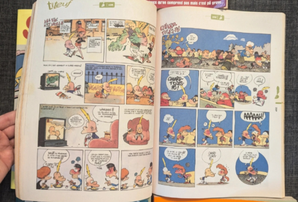 Illustration de Bande dessinée Supertchô