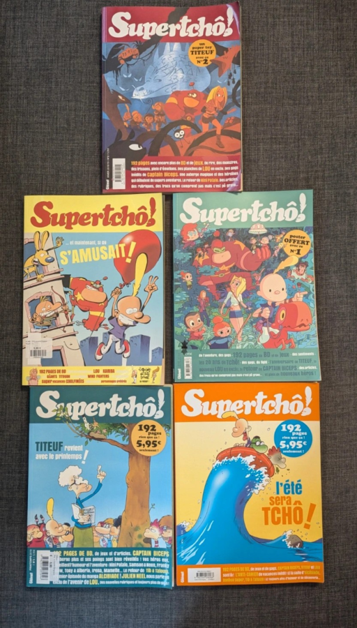 Illustration de Bande dessinée Supertchô