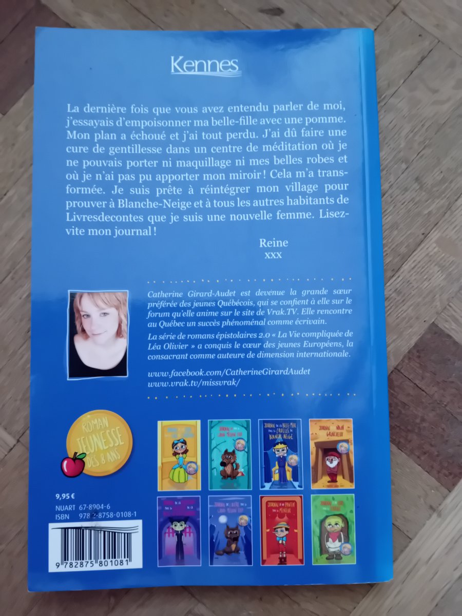 Illustration de Livre journal de la belle mère pas si cruelle de blanche neige