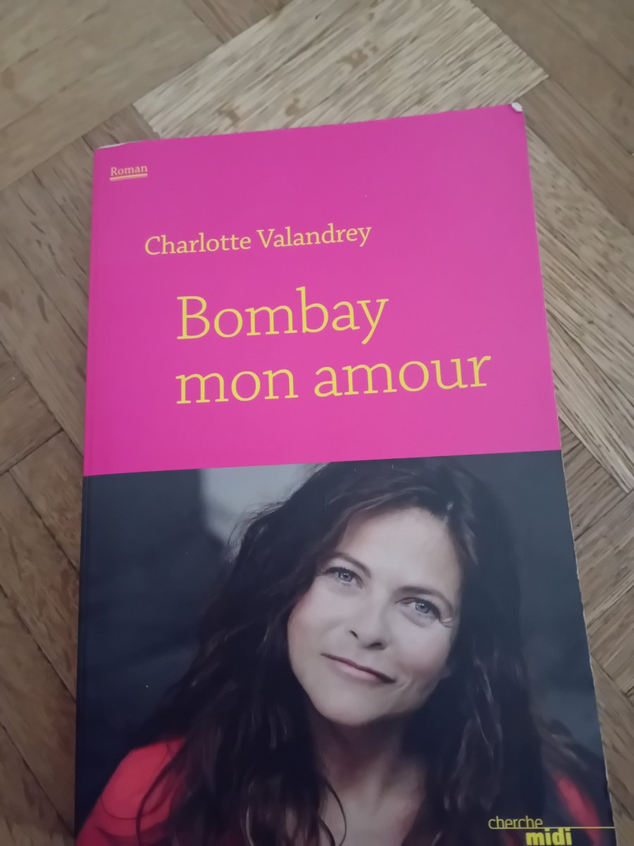 Image Livre Charlotte valandrey bombay mon amour