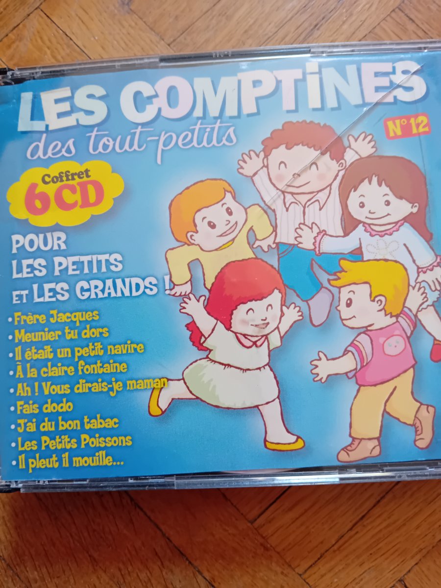Illustration de Cd les comptines des tout petits