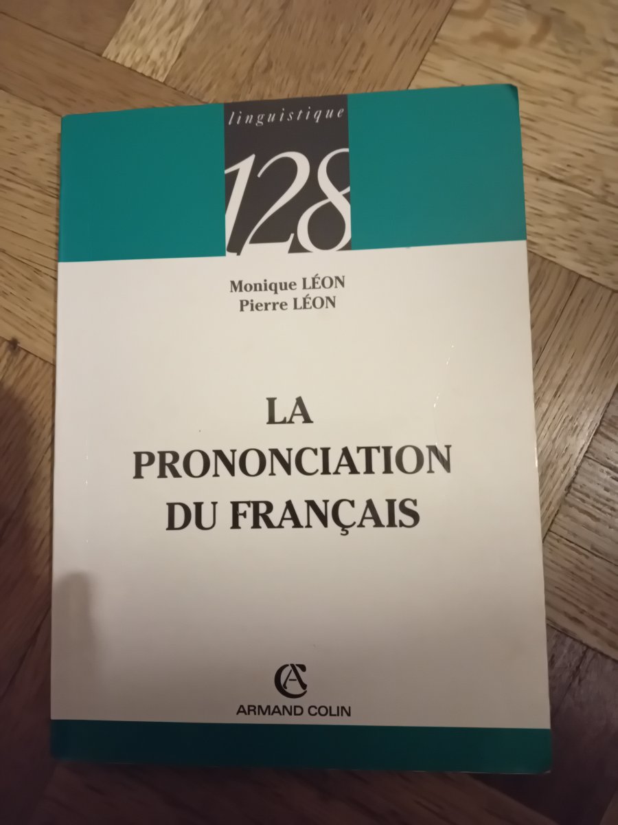 Image Livre la prononciation du français