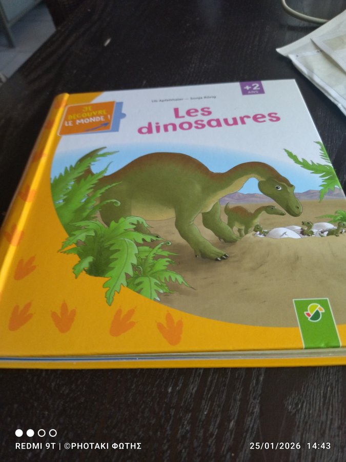 Image LES DINOSAURES 2 ANS