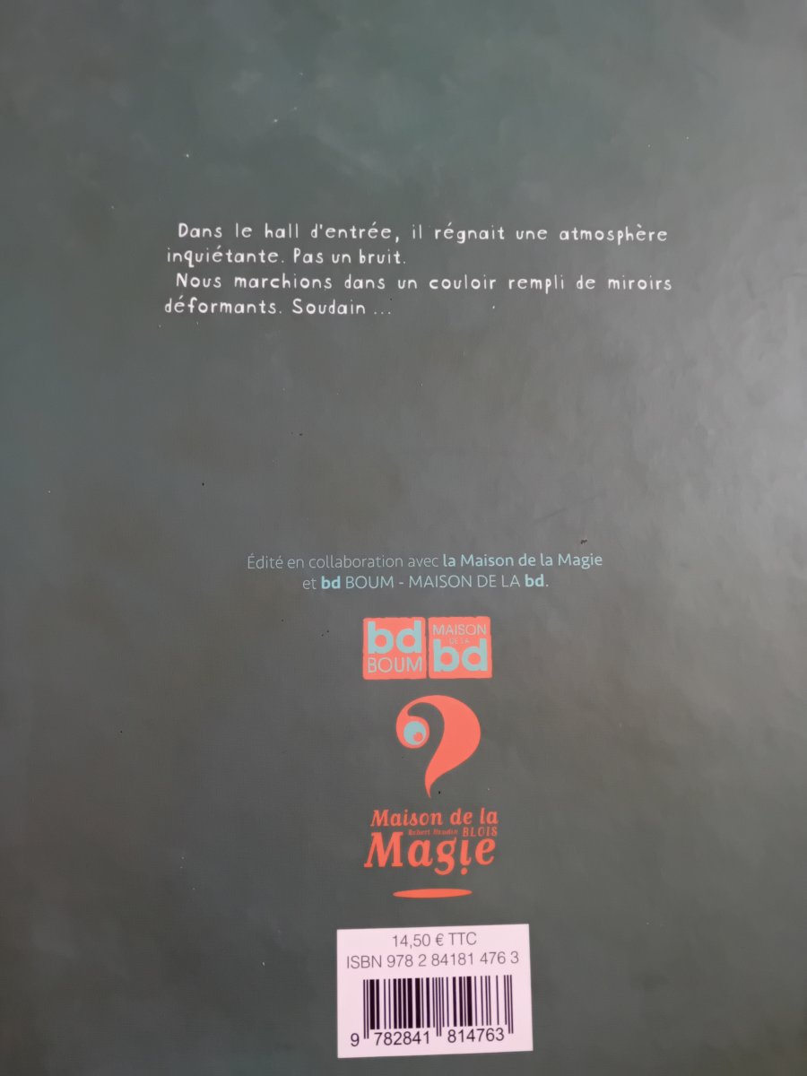 Illustration de Livre Mystères à la maison de la magie