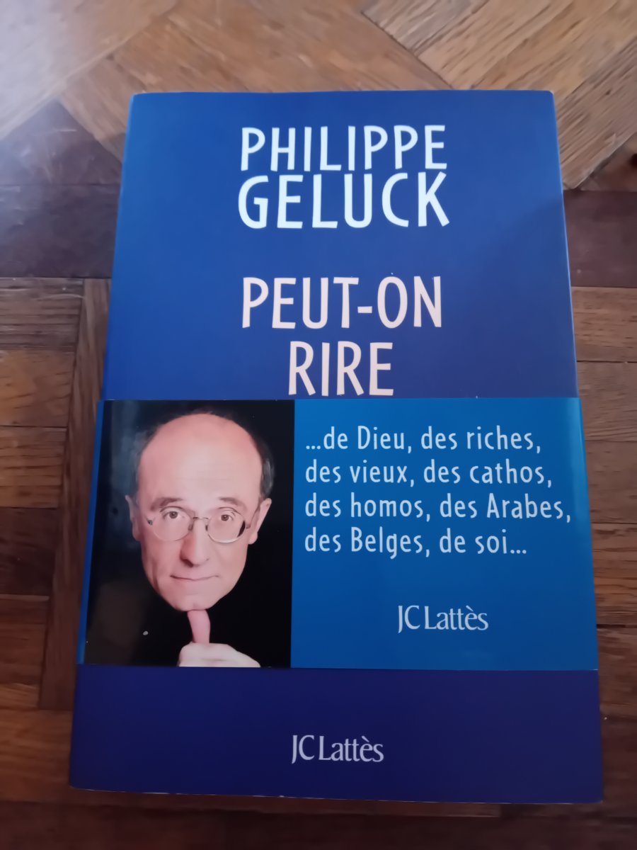 Illustration de Livre peut on rire de tout Philippe geluk
