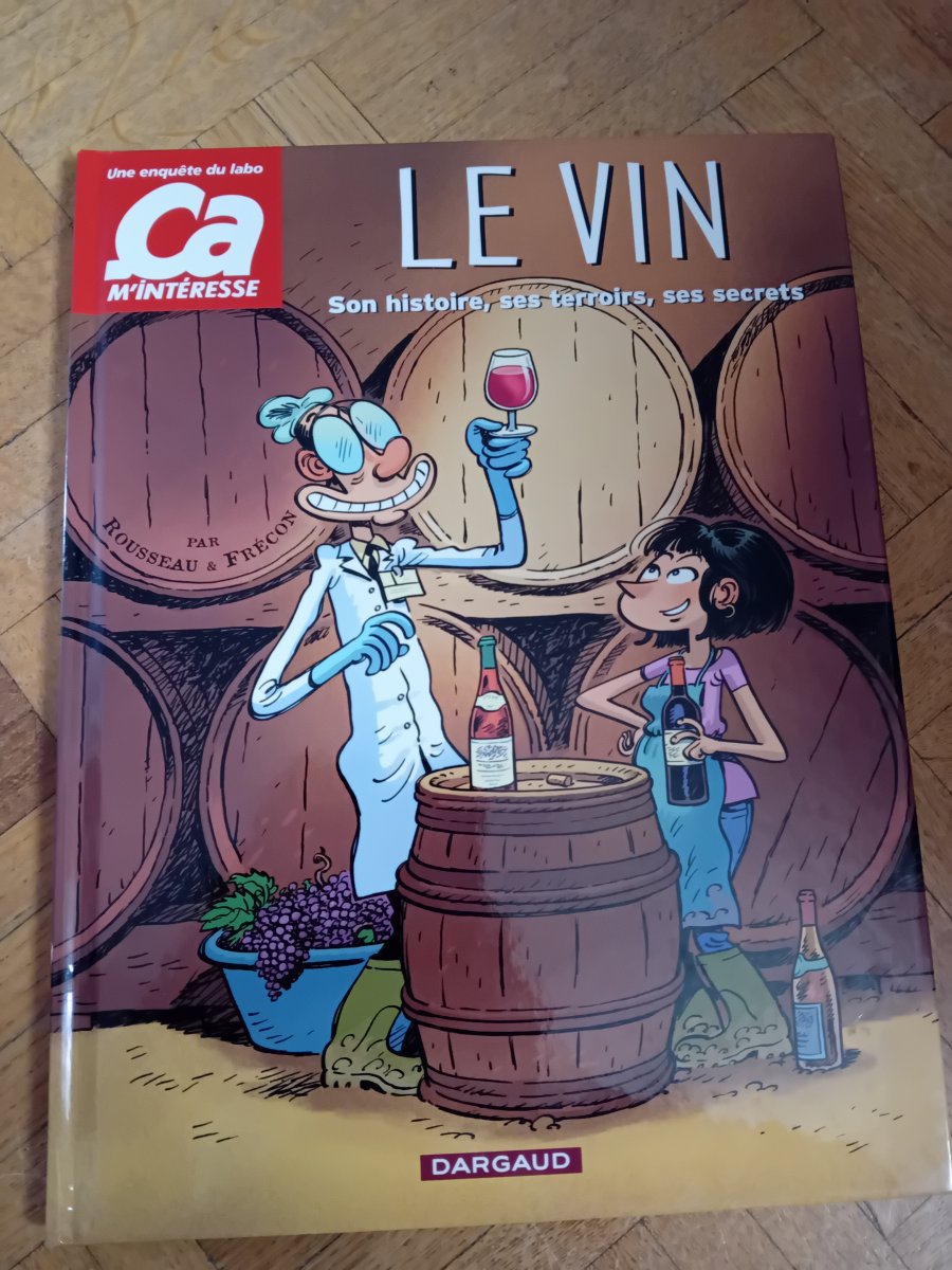 Illustration de Bd le vin